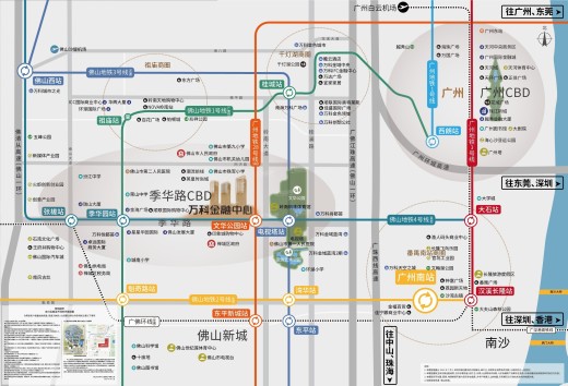 万科金融中心公寓位置图