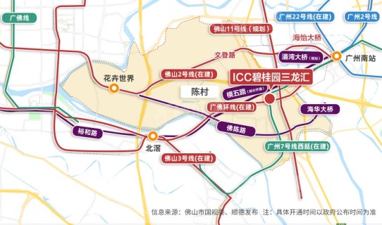 碧桂园icc三龙汇公寓位置图