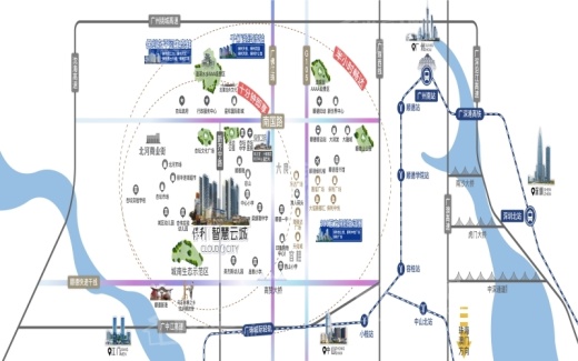 保利智慧云城位置图