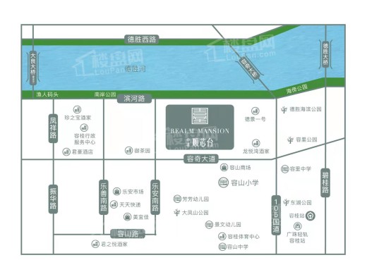 中港顺芯台位置图