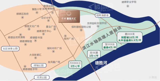 保利德胜天汇位置图